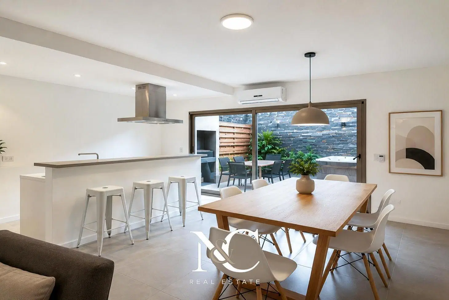 Departamento en venta en Pinamar 3 amb con patio 3