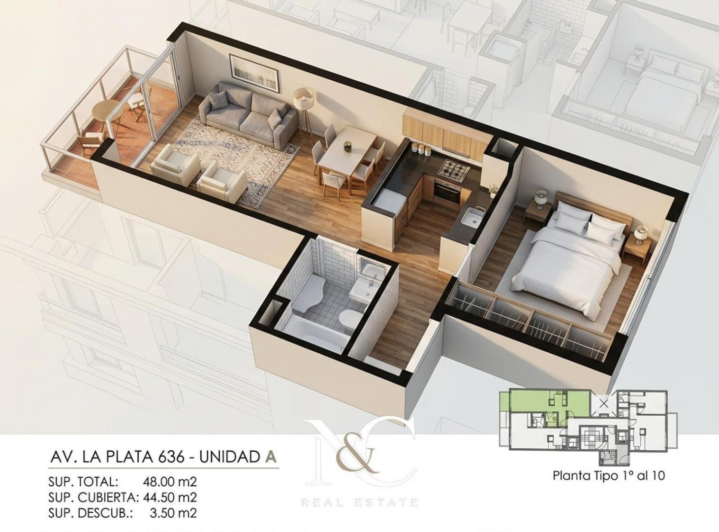 Foto de Departamento pozo en Caballito, imagen 4