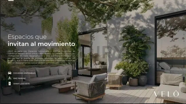 Venta 2 Ambientes con Balcón y Gran Terraza Privada 5