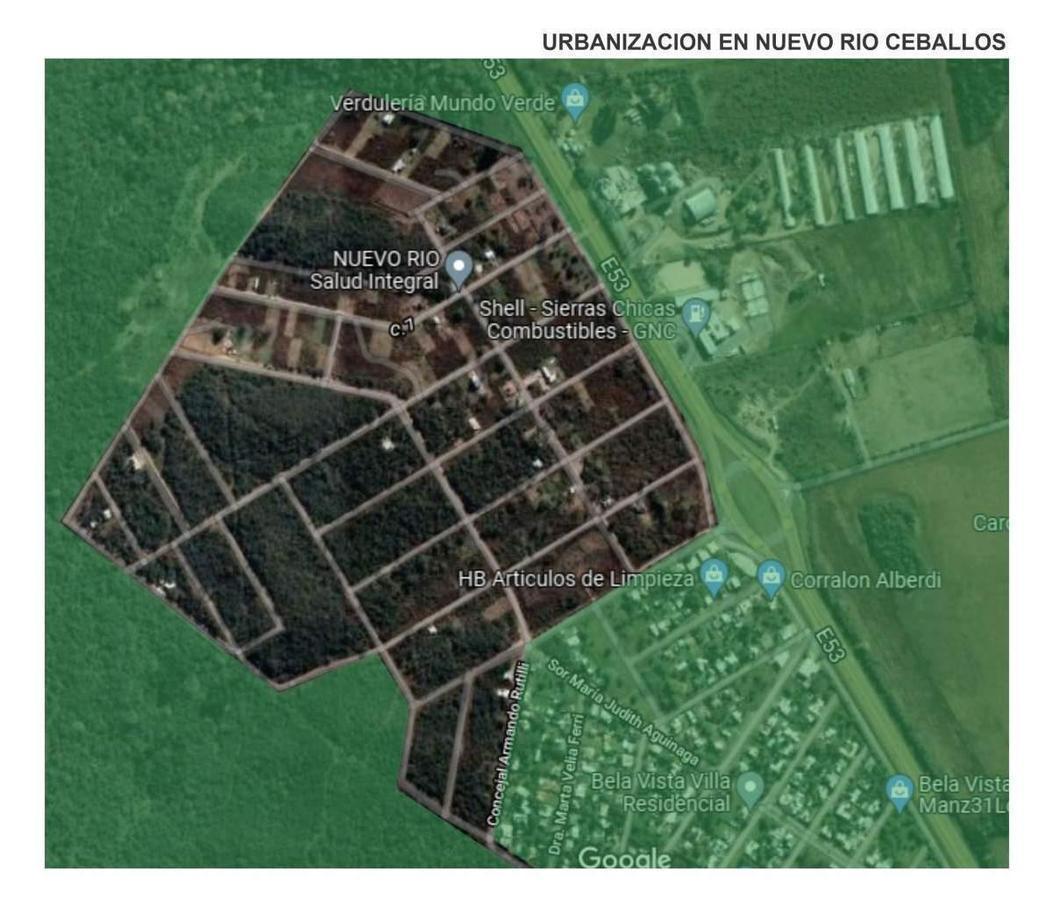 Rio Ceballos LOTE  de 500 m2 - con escritura
