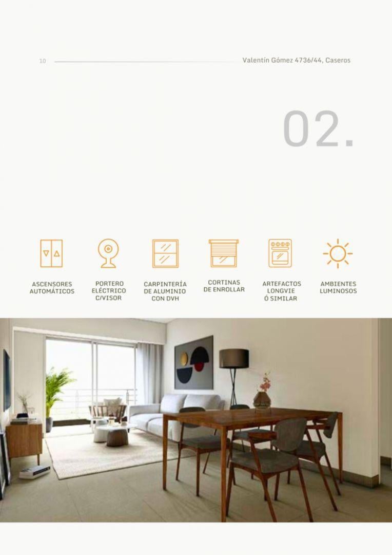 Departamento monoambiente. | Valentin Gomez al 4700