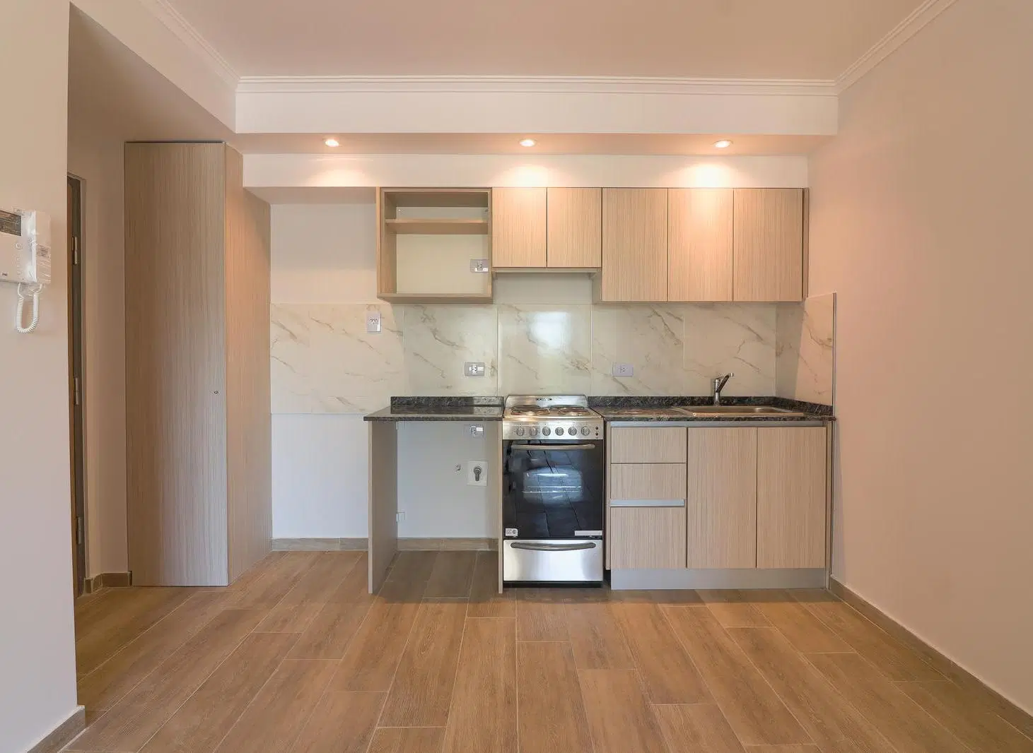 Departamento monoambiente contrafrente 3