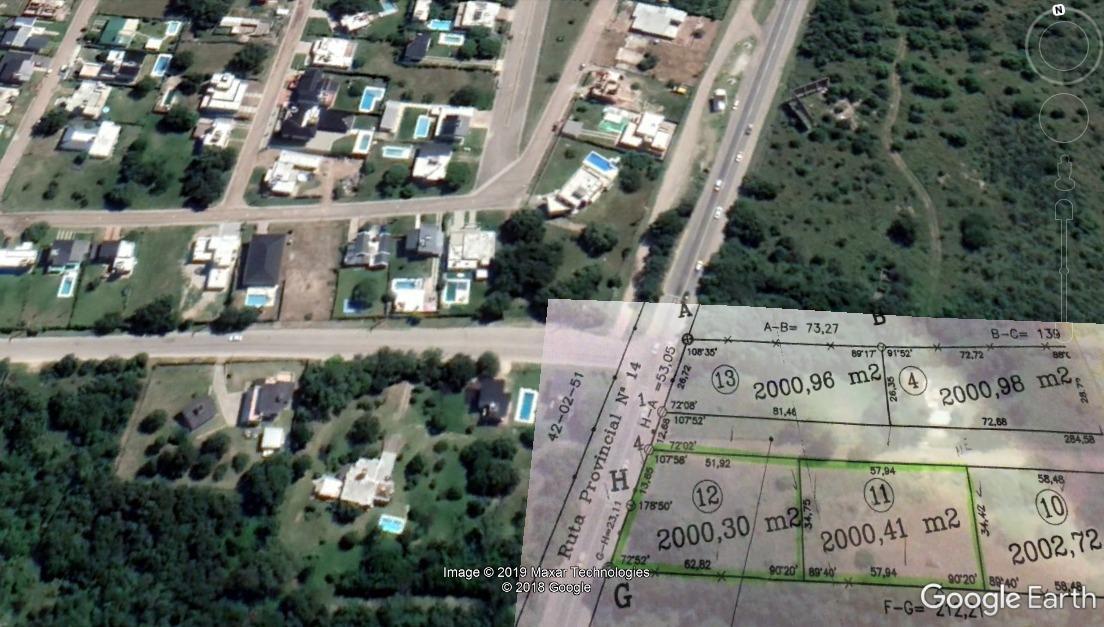 Foto de DOS LOTES A LA VENTA SOBRE LA RUTA PROVINCIAL 14 - SAN ANTONIO, imagen 3