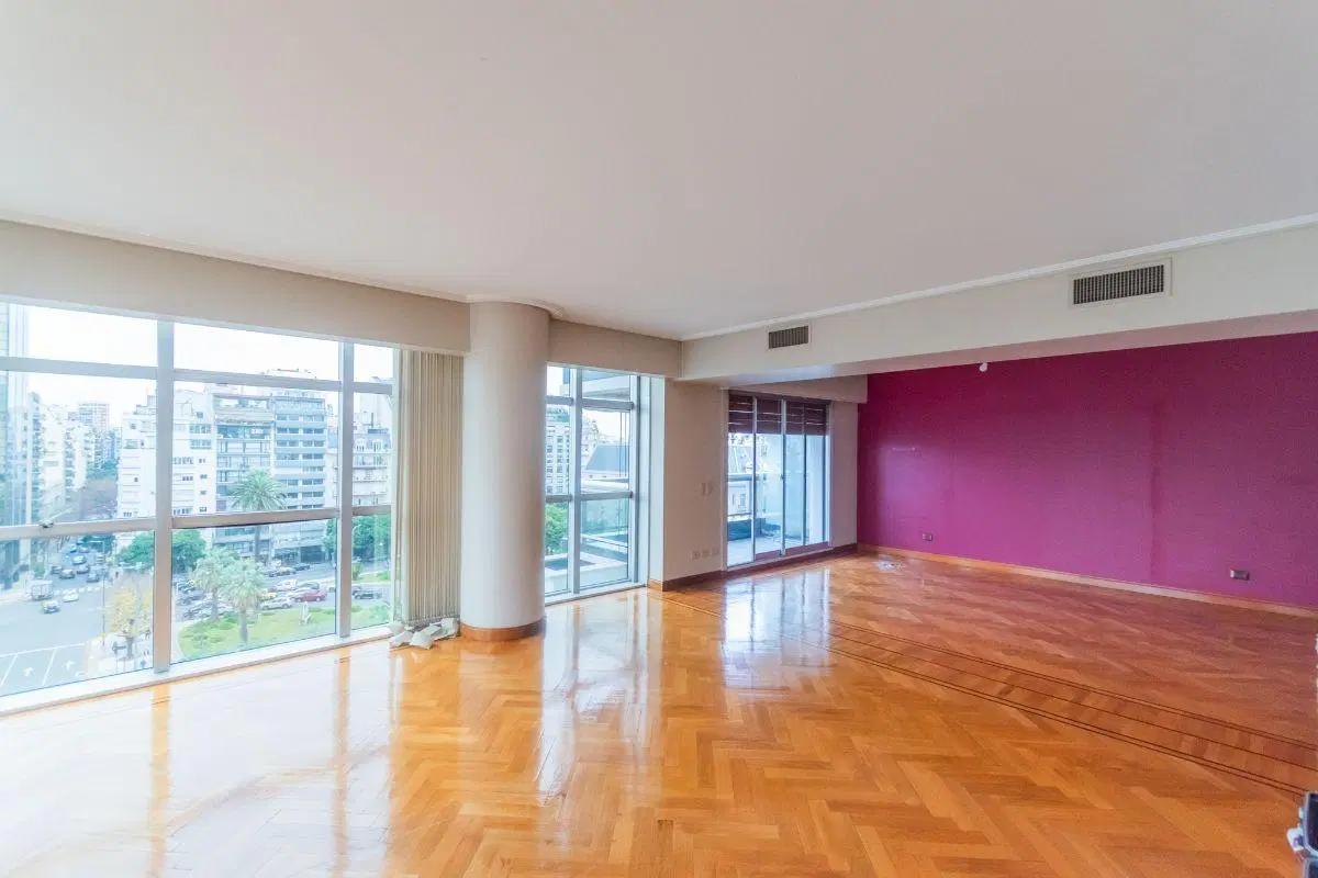 Semipiso de Lujo con vista abierta sobre 9 de Julio - Cochera doble y baulera - Seguridad -Amenities 4