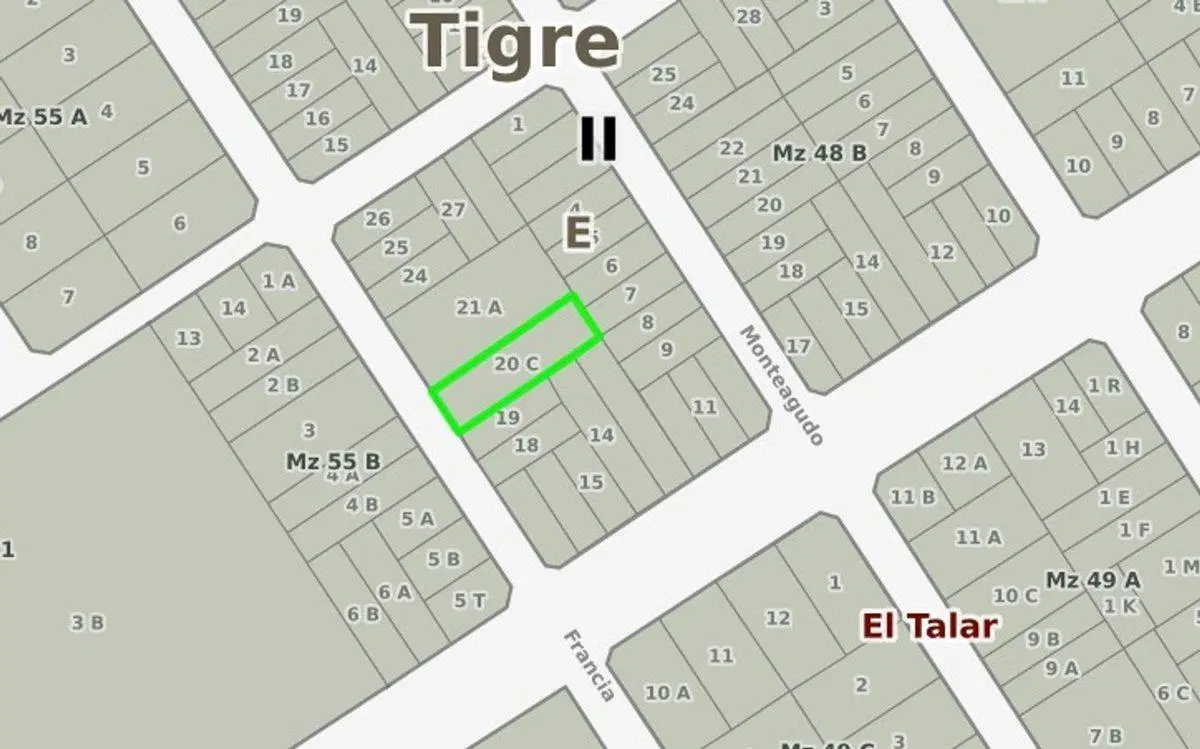 Lote a 50 mereos ruta 197 El Talar 3