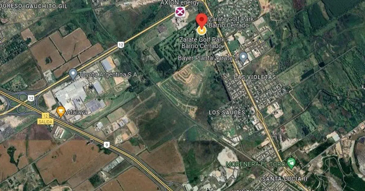 Lote a Laguna en Barrio privado Zárate Golf Park 2