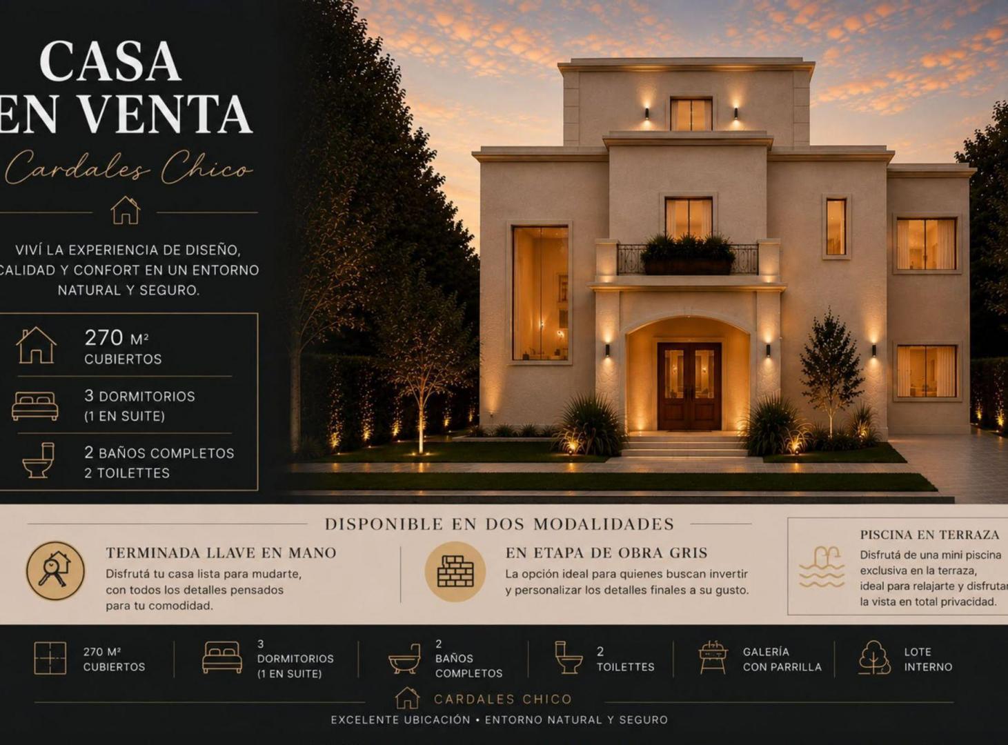 Foto de CASA 4 AMBIENTES, EN VENTA BARRIO CARDALES CHICO., imagen 3