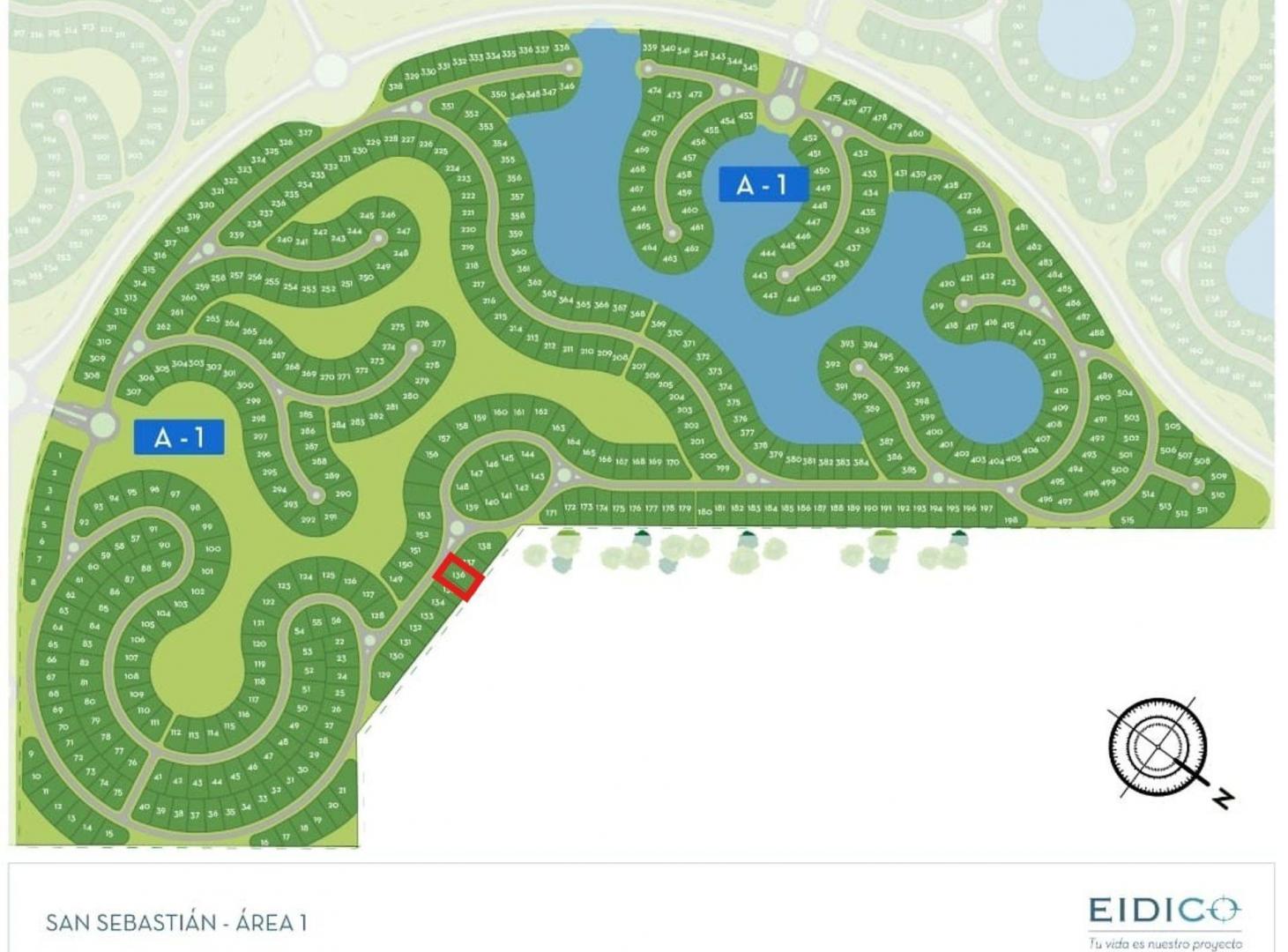 Foto de LOTE DE 817 M2 EN BARRIO SAN SEBASTIAN AREA 1, imagen 2