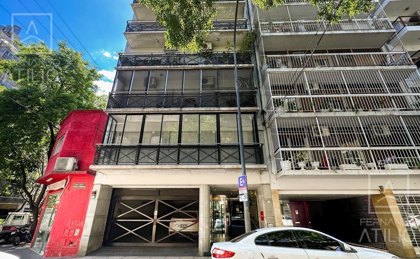 3 amb con balcón y patio 84 mts + cochera listo para habitar en Recoleta!