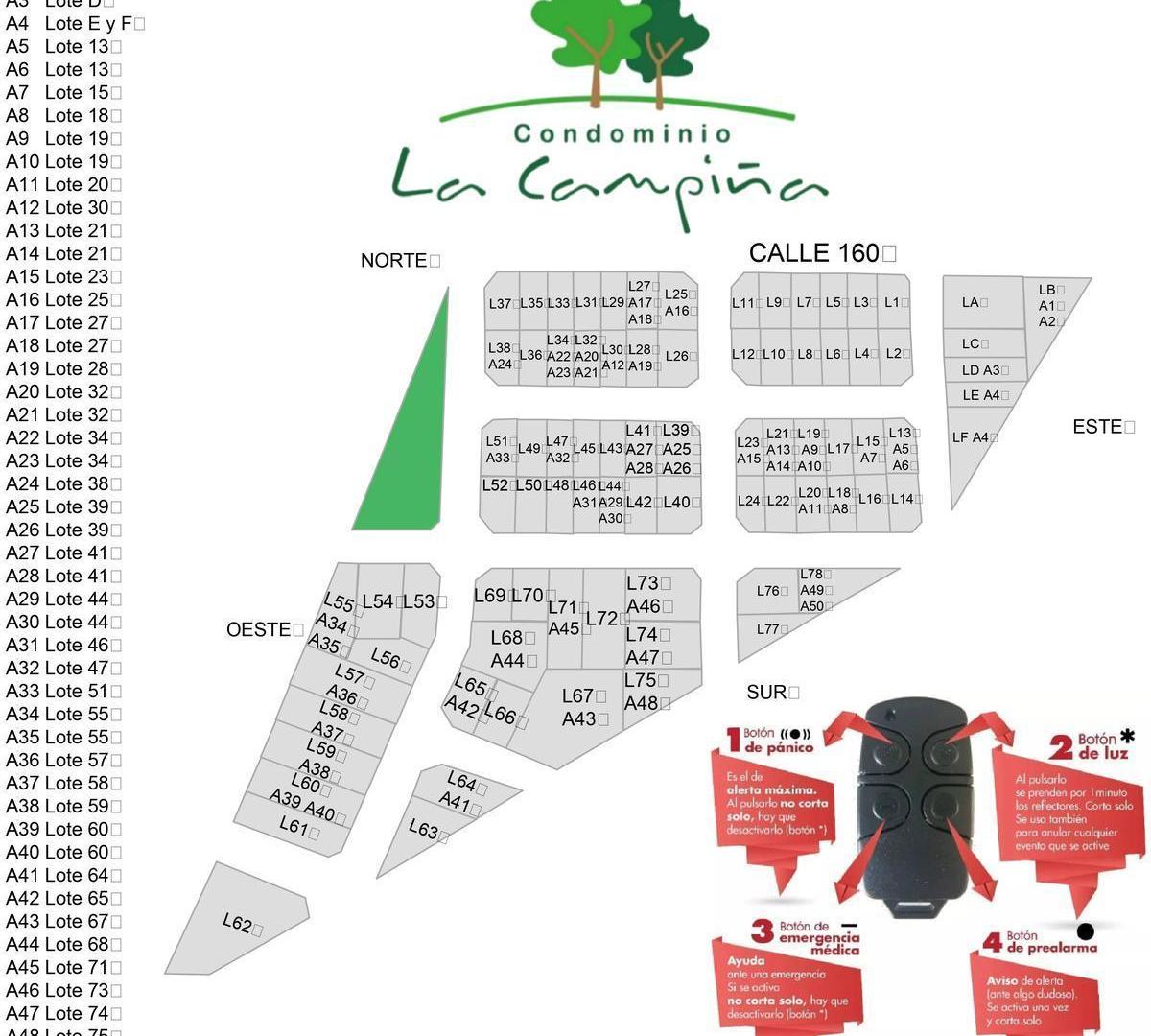 Foto de lote en venta en 160 y 450 las banderitas City Bell, imagen 1