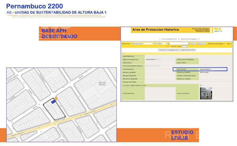 Foto de Lote / Terreno - 390 m2 construibles 120 m2 SS - Villa del Parque, imagen 2
