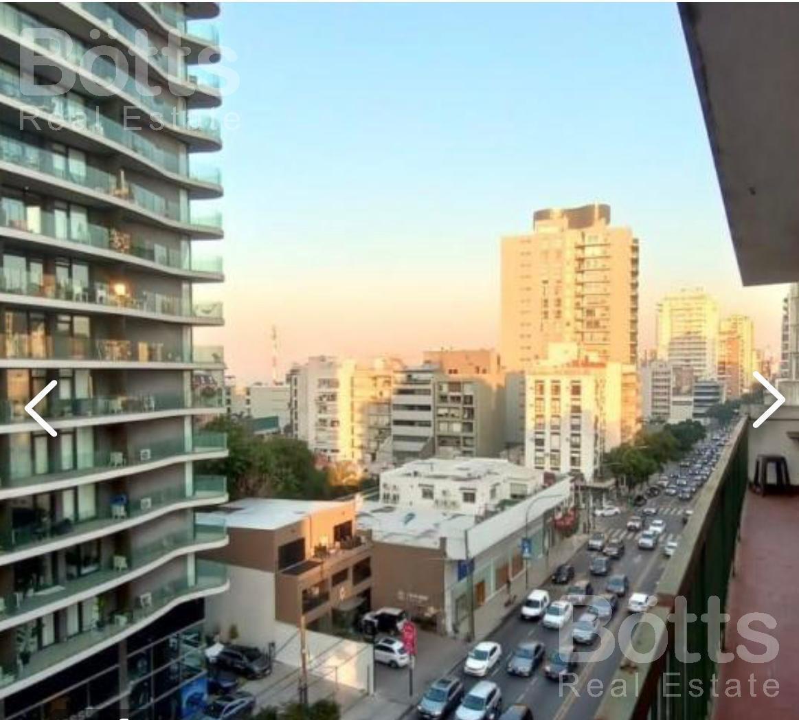 Departamento en Vicente López. Vista al rio, 3 ambientes con baulera.