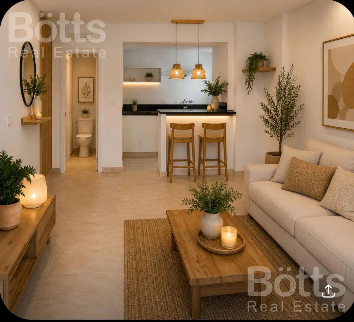 DEPTO A ESTRENAR 2 AMP AMB , C/FTE BCÓN TZA C/COCH FULL AMENITIES 3