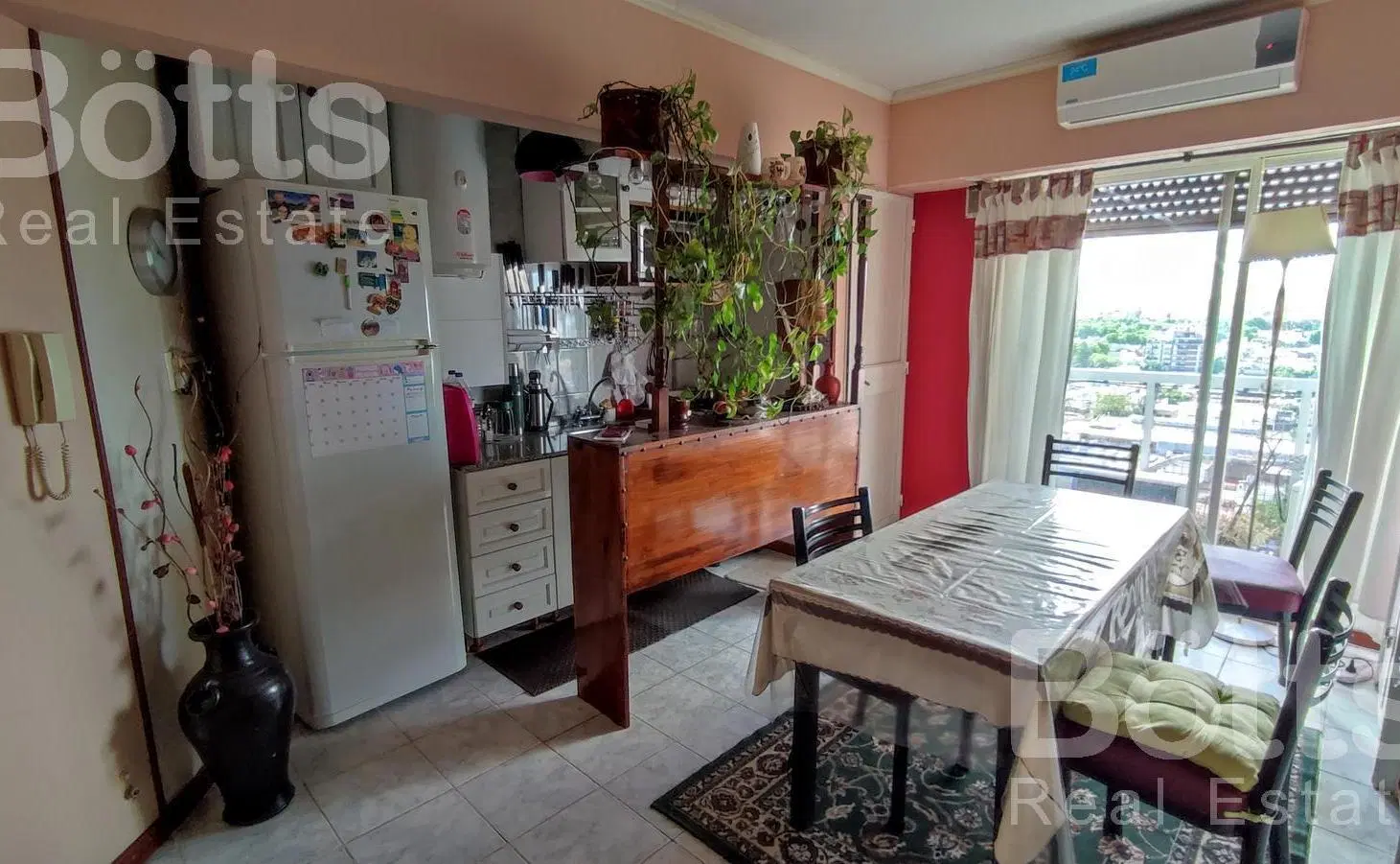Depto de 3 amb en piso alto con 2 balcones 2