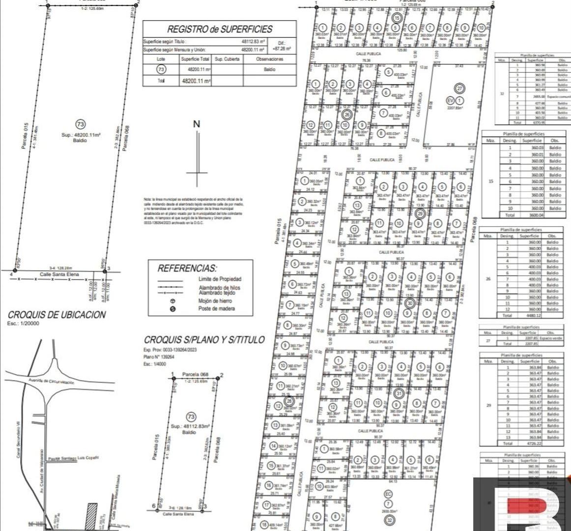Foto de Terreno / Lote en venta de 360m2 APTO DUPLEX ubicado en CALANDRIA II, imagen 4