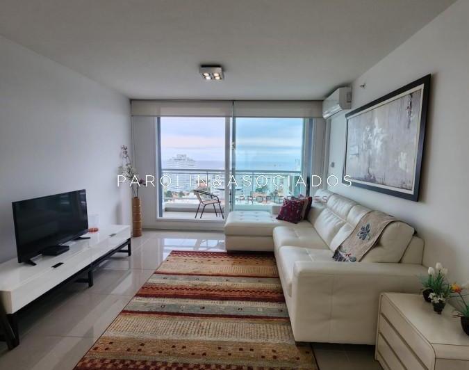 Foto de Apartamento en venta de 1 dormitorio con vista al mar en torre One II, imagen 2