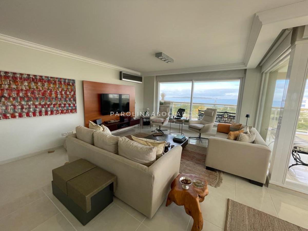 Apartamento en venta en Mansa, Punta del Este de 3 dormitorios en suite.