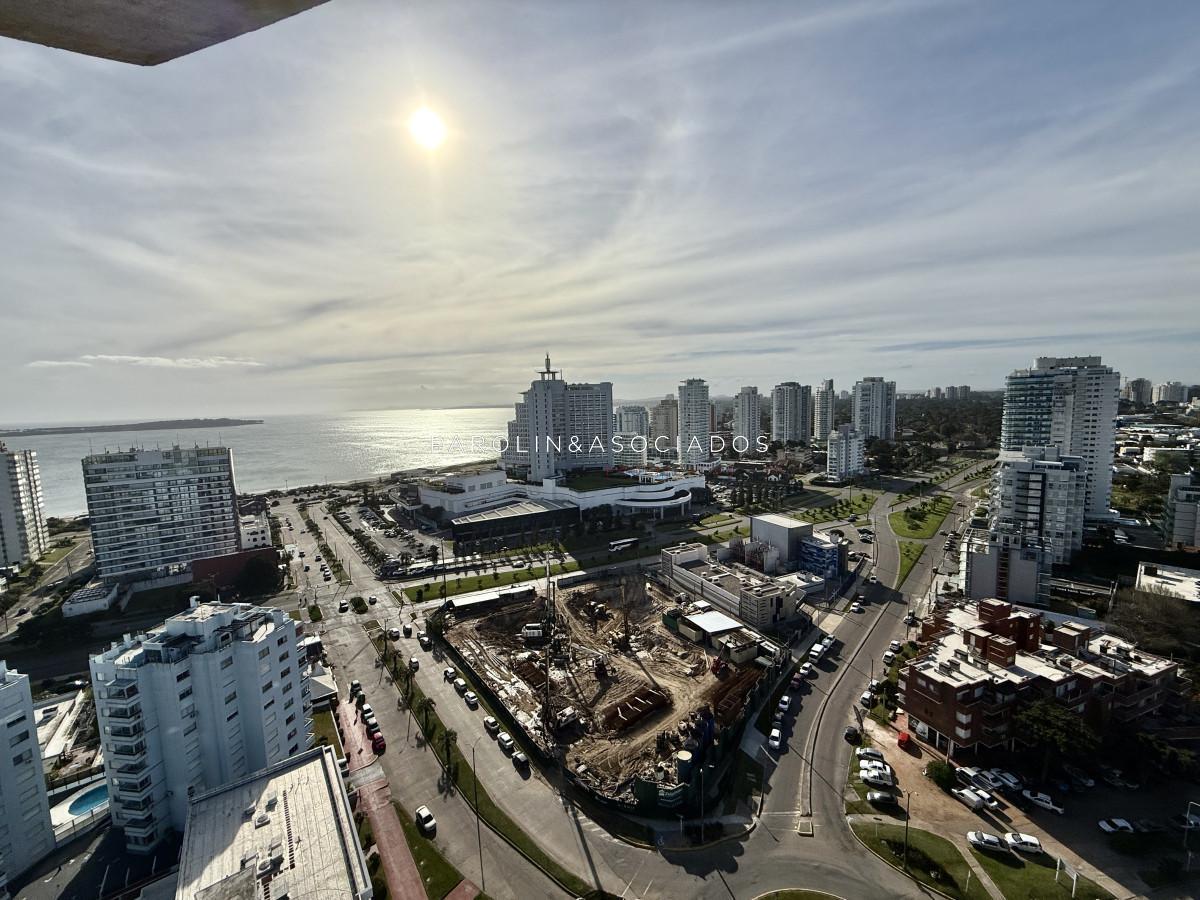 OPORTUNIDAD APARTAMENTO 2 DORMITORIOS EN TORRE DE CATEGORIA CON EXELENT VISTA Y TODOS LOS SERVICIOS