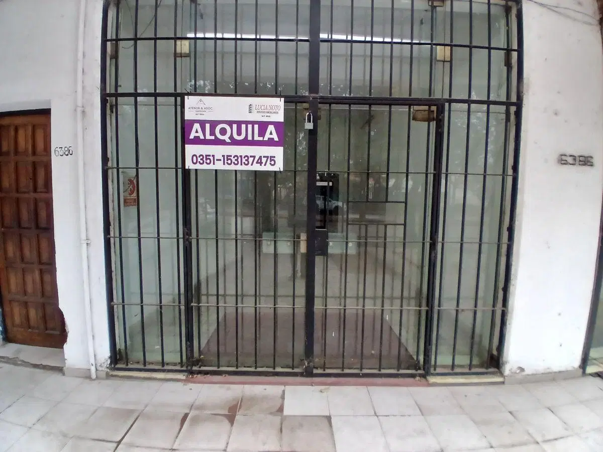 ALQUILER LOCAL SOBRE CALLE RAFAEL NUÑEZ 4