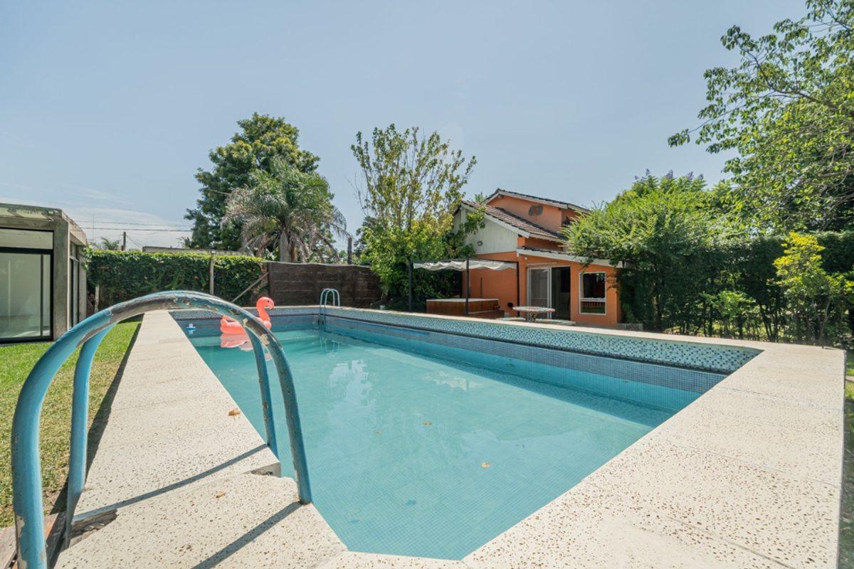 Alquiler temporario casa Benavidez 1120m2 c/pileta