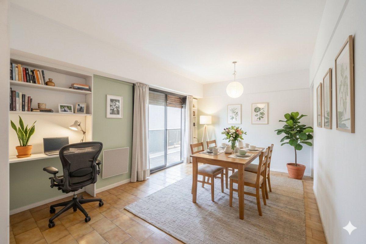 VENTA DEPARTAMENTO 2 AMB NUÑEZ BALCON PISO ALTO