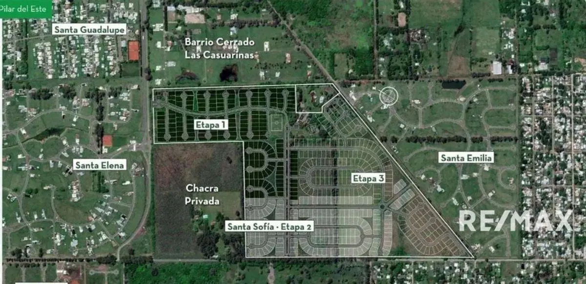 Venta Lote Barrio Santa Sofía , Pilar del este 4