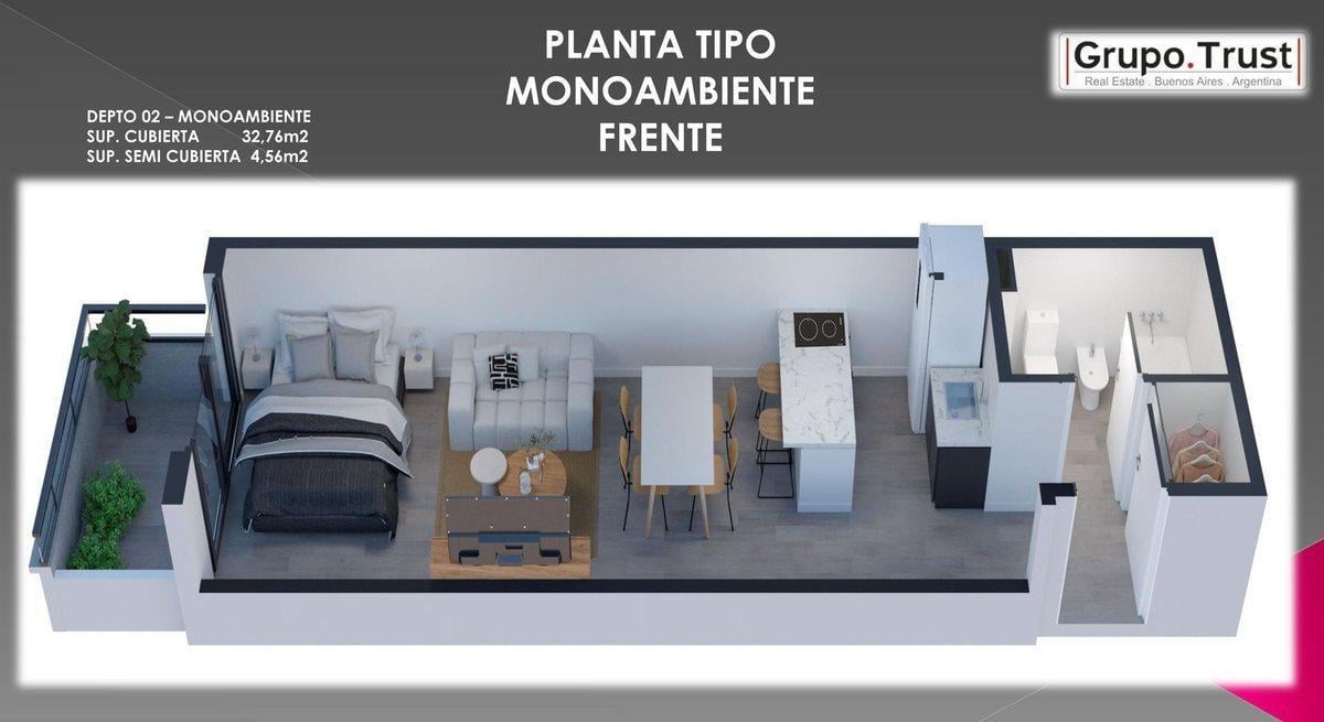 Foto de Arcadia Art Residence monoambiente Piso 4 FTE, imagen 4