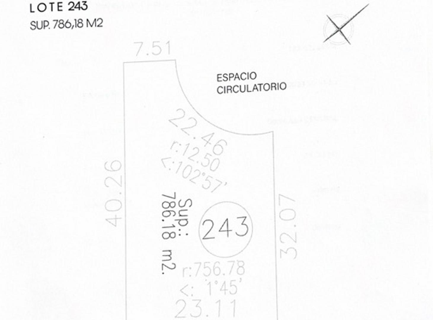 VENDE TERRENO 786 m2 PRADOS DEL OESTE 2