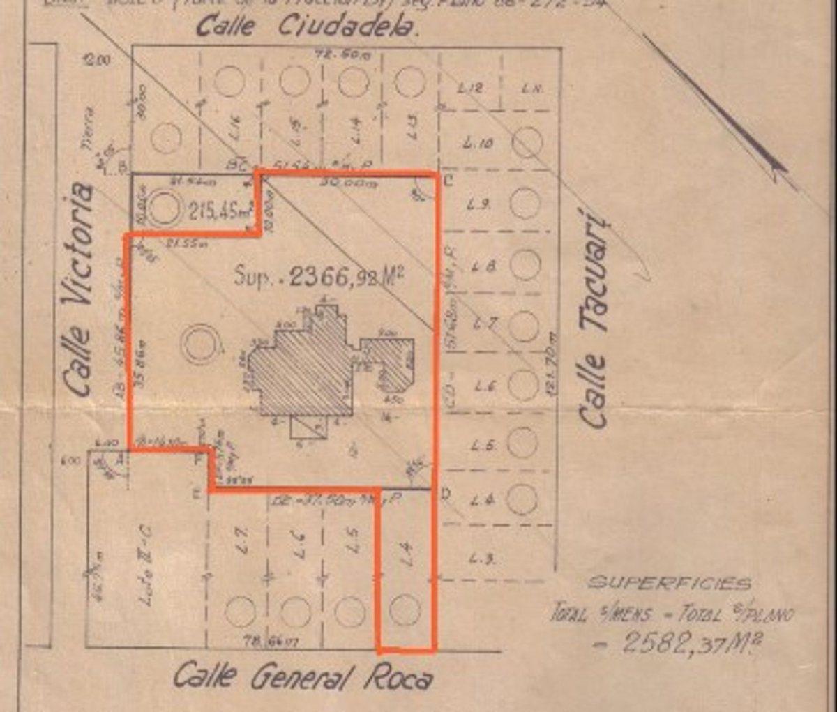 Venta Terreno Bernal p/ emprendimiento de 4400 m2