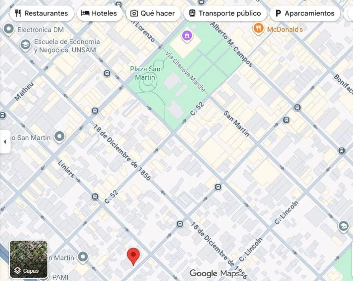 VTA DOBLE LOTE 18m frente SAN MARTIN CENTRO 655m2 5