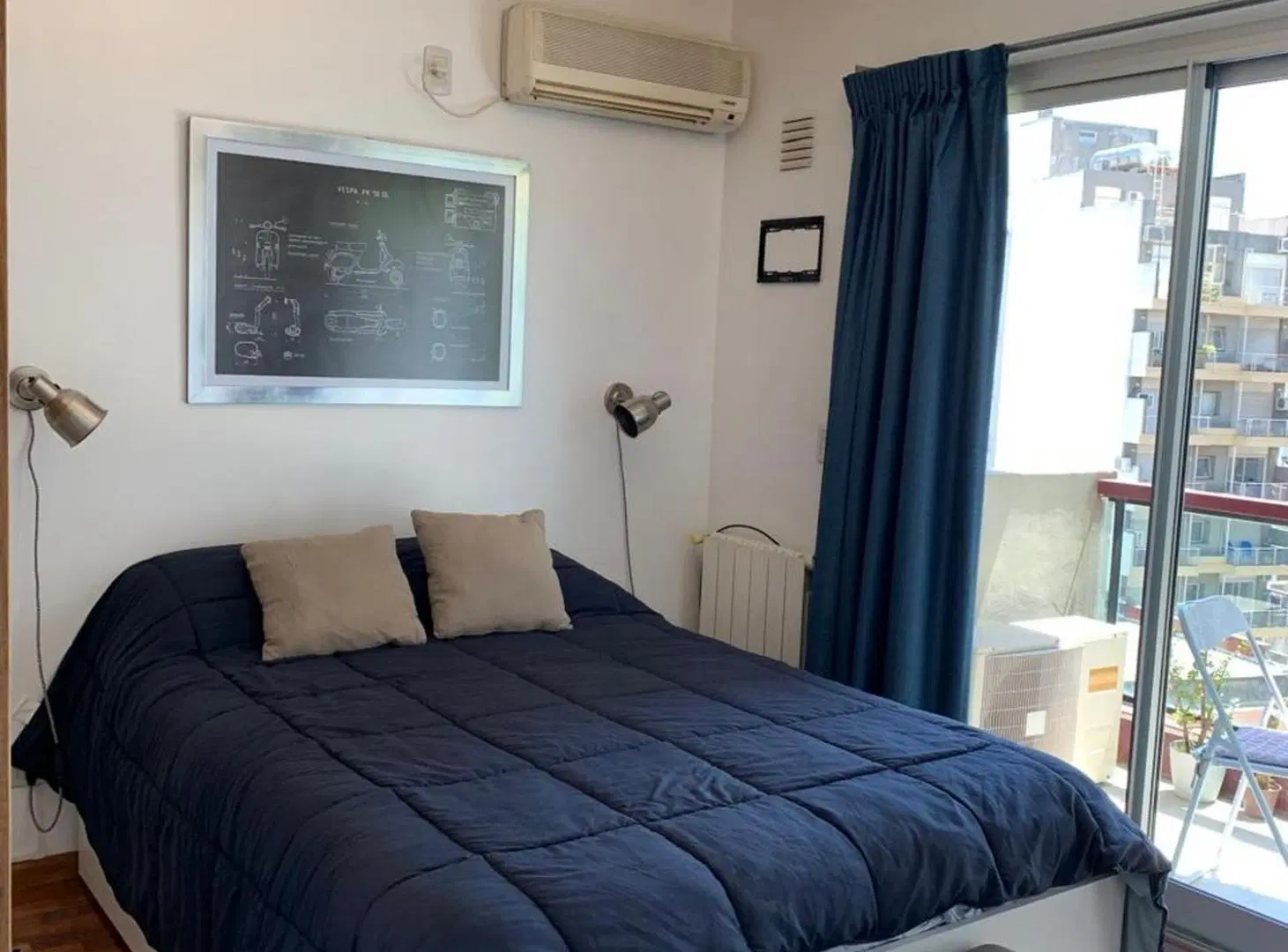 ALQUILER TEMPORAL MONOAMB CON BALCON PALERMO  SOHO 3