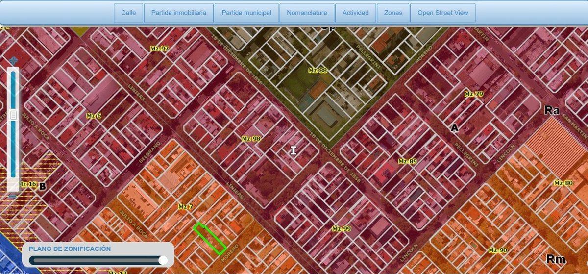 Foto de VTA DOBLE LOTE 18m frente SAN MARTIN CENTRO 655m2, imagen 4