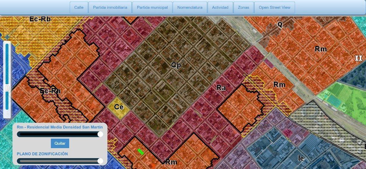 Foto de VTA DOBLE LOTE 18m frente SAN MARTIN CENTRO 655m2, imagen 3