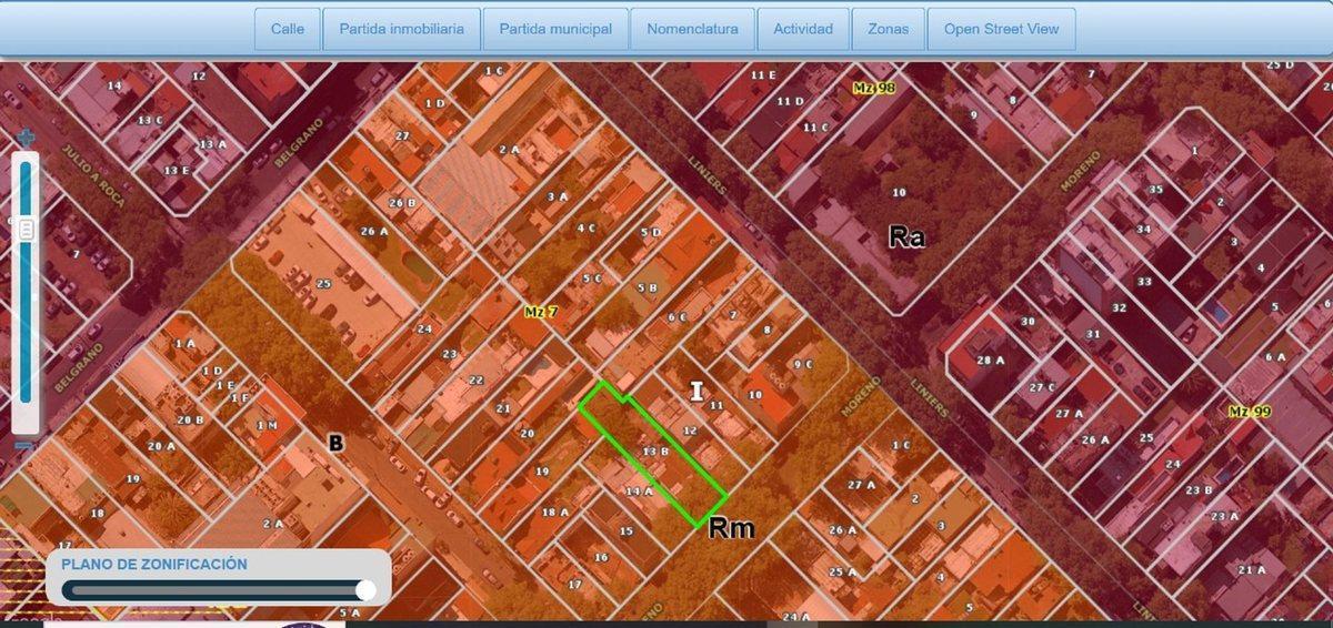 Foto de VTA DOBLE LOTE 18m frente SAN MARTIN CENTRO 655m2, imagen 5