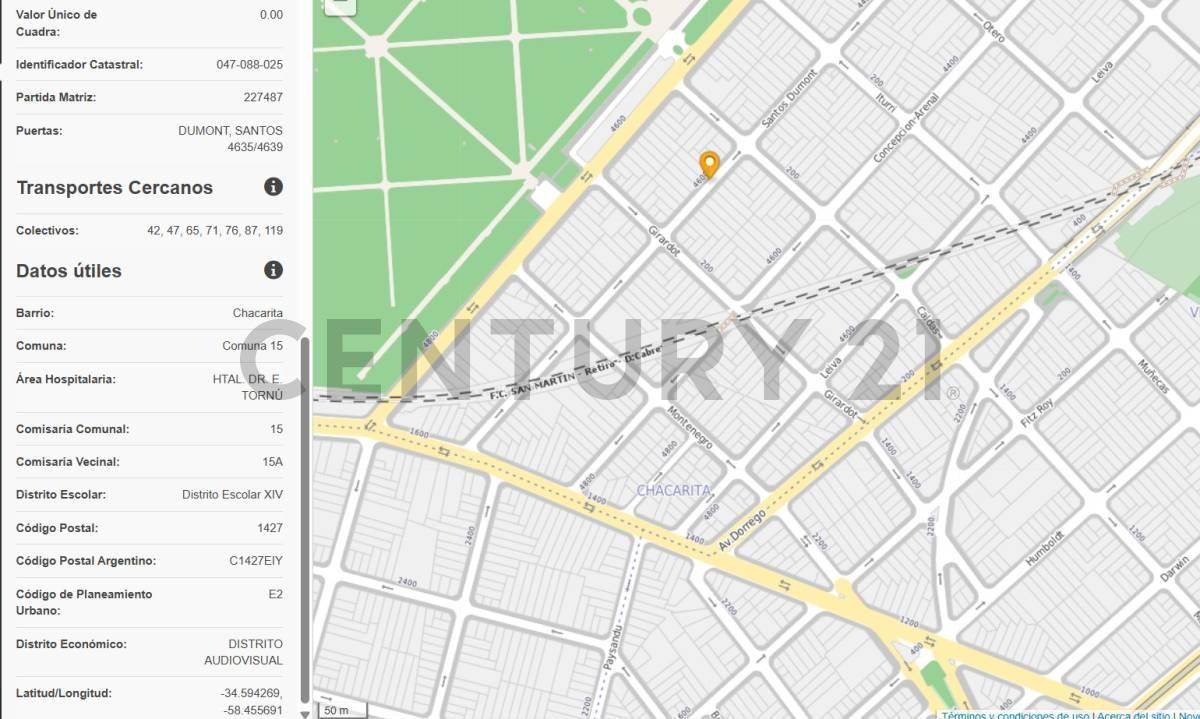 Lote en Venta en Chacarita, Capital Federal 3