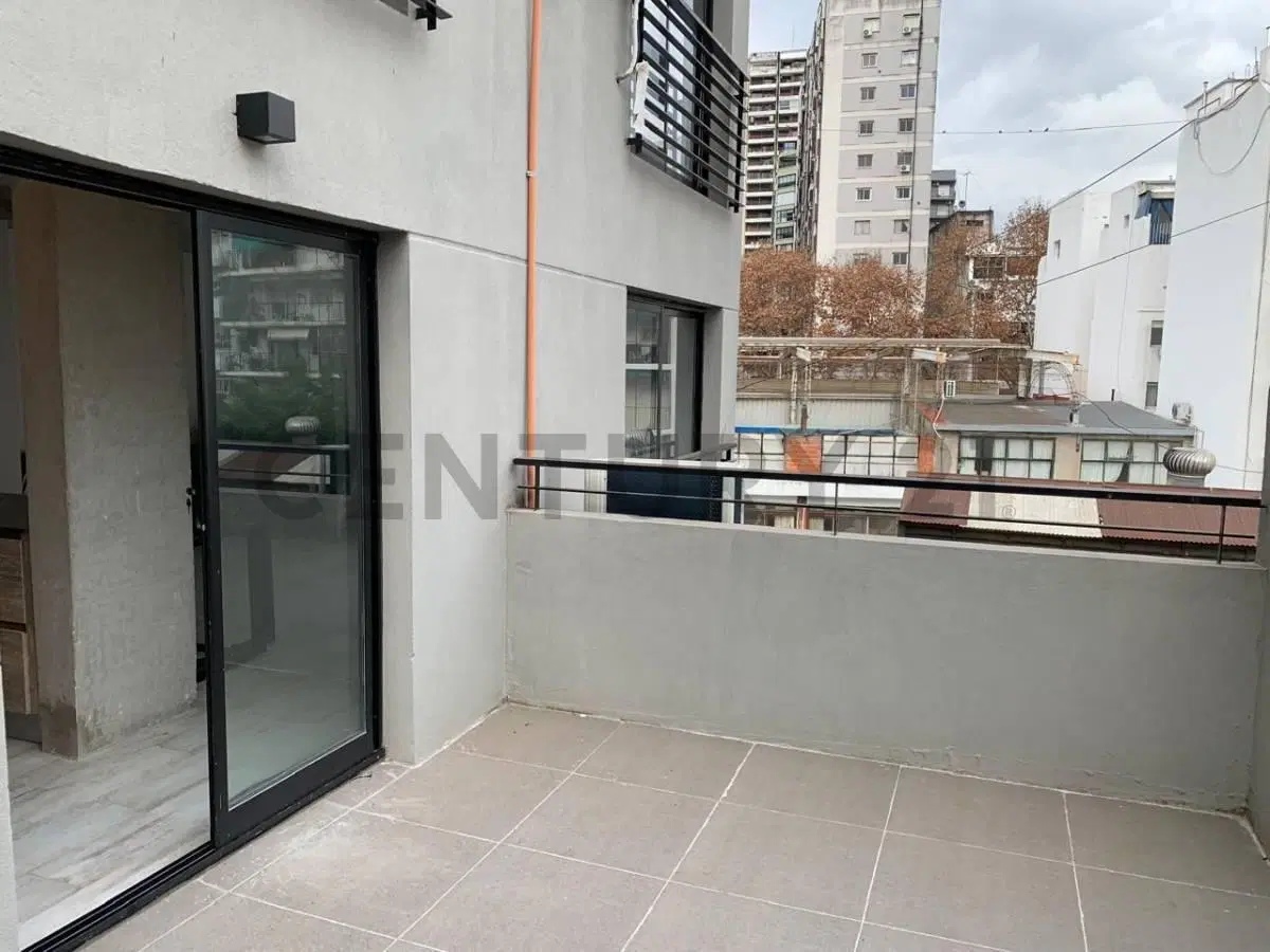Departamento tipo Loft con Balcon aterrazado con Parrilla 3