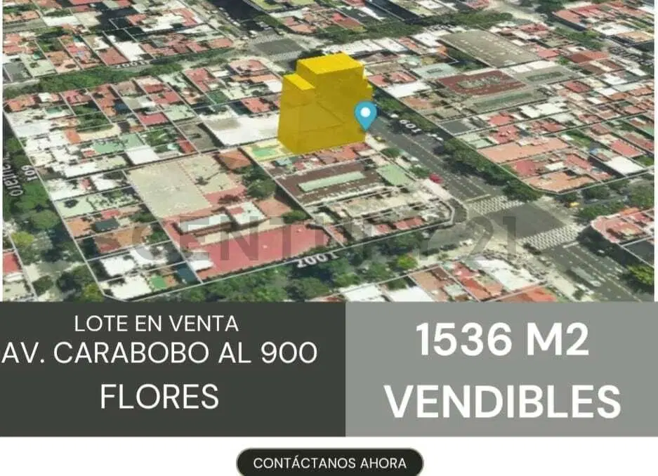 Oportunidad para Desarrolladores en Flores  Lote en Av. Carabobo 649  USAM 1536m2 vendibles 2