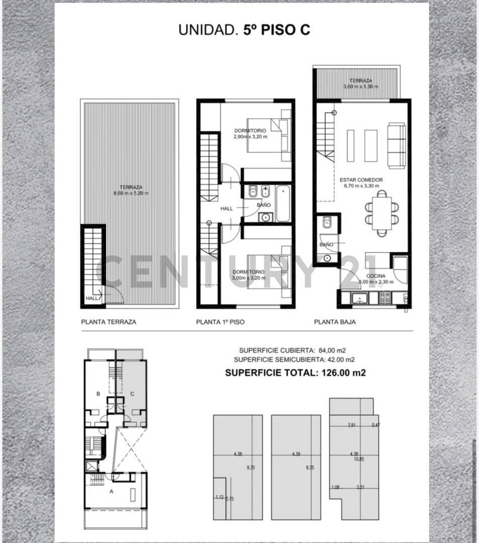 Foto de Venta en pozo MONOAMBIENTE moderno en parque chas, imagen 4