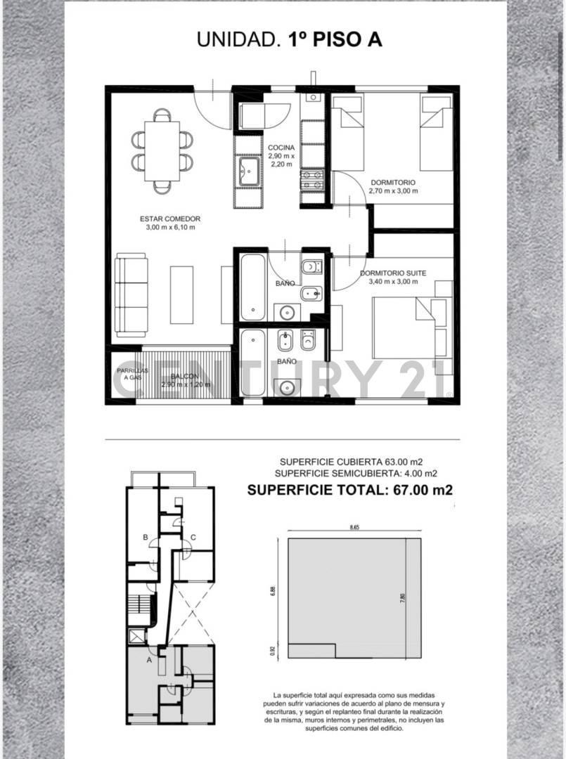 Foto de Venta en pozo 3 AMBIENTES/DUPLEX en PARQUE CHAS, imagen 5