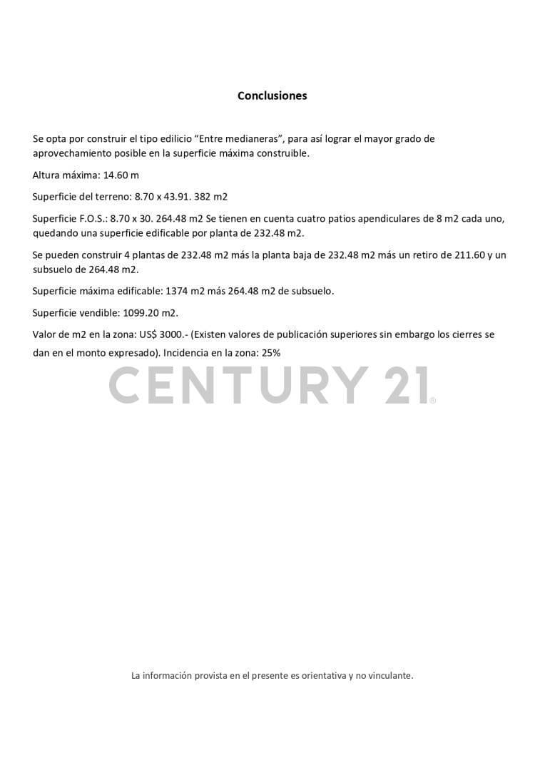 Foto de TERRENO EN VENTA EN NUÑEZ DE 382 M2 ZONIFICACION U.S.A.B.2., imagen 2