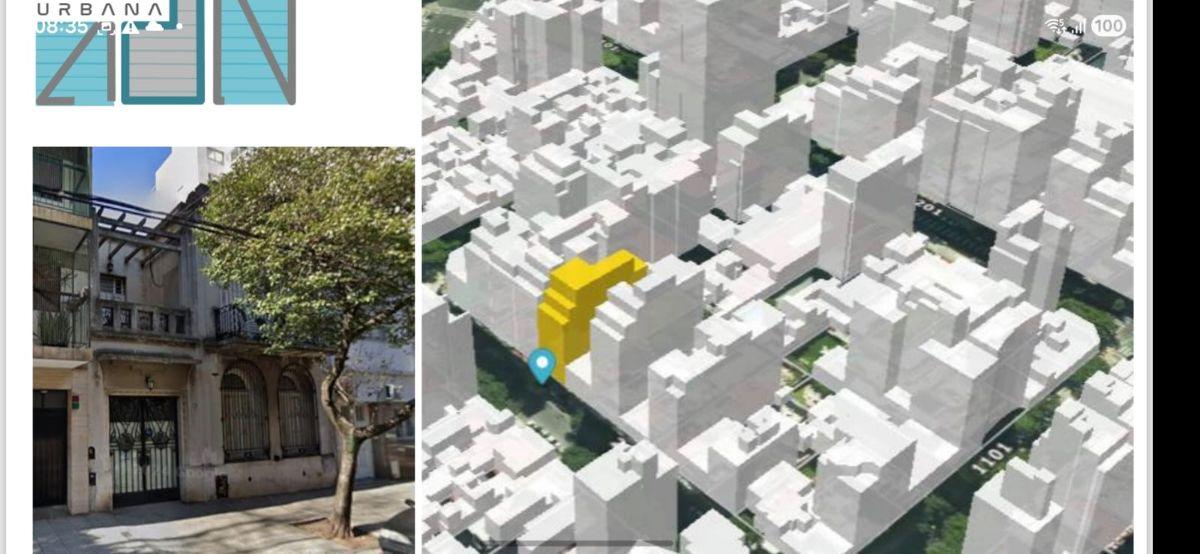 Venta Lote 352 m2 Caballito Sur 8,66x41 mts 1400m2 Vendibles "La Mejor Ubicacion de Caballito"