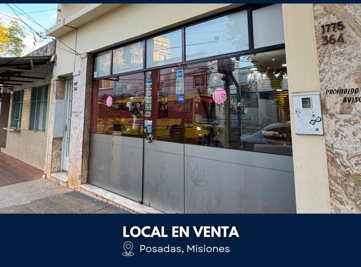 Venta de Local Comercial de 72 m2 en Pleno Centro de Posadas