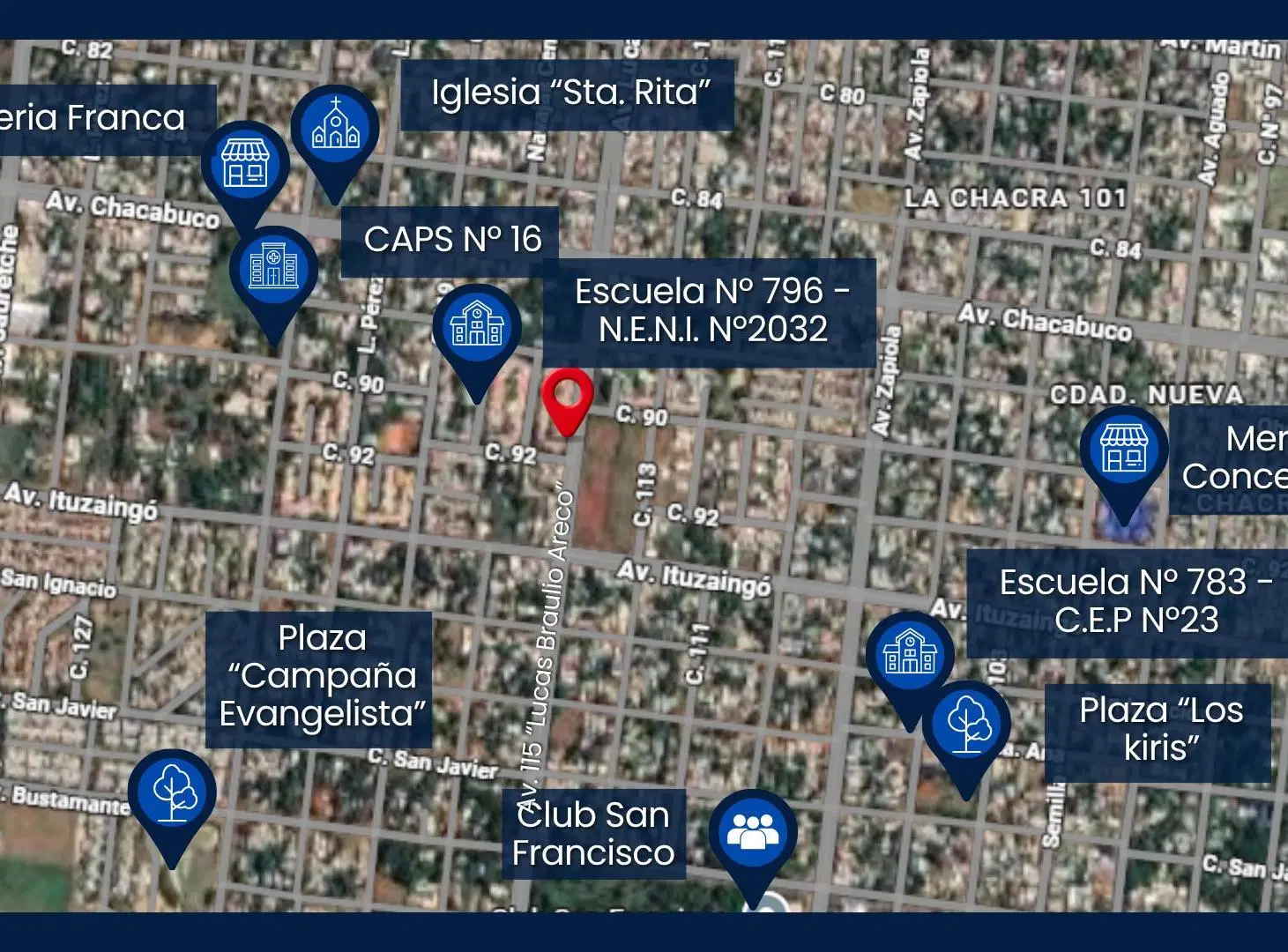 Casa sobre Avenida con 160 m² totales y 3 dormitorios en venta en Santa Rita 3