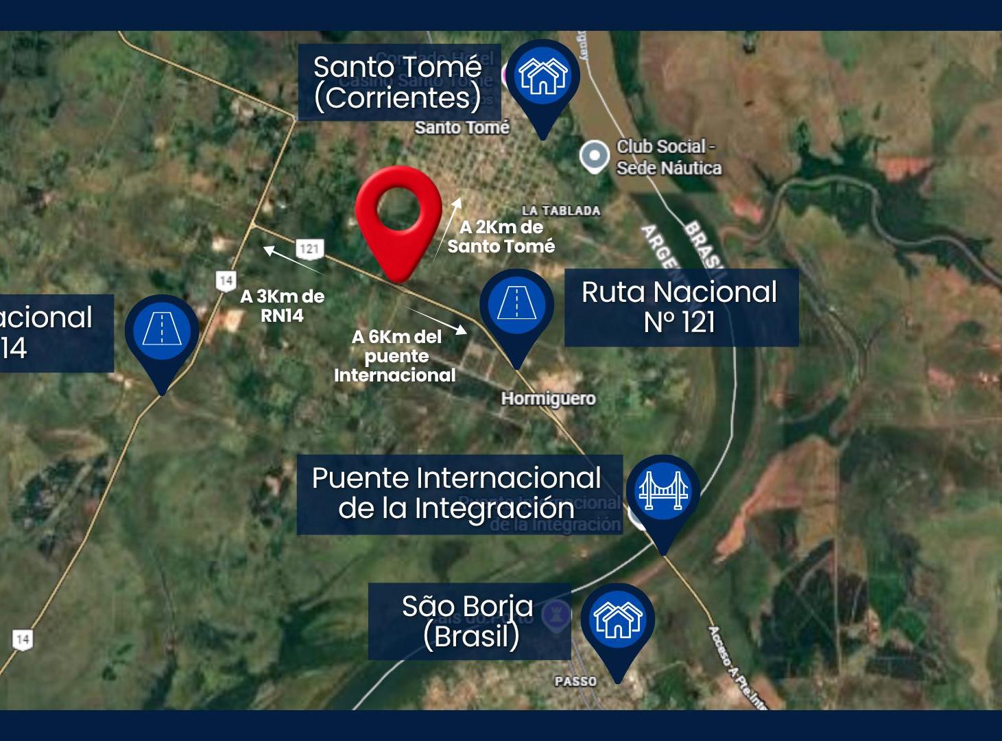 Foto de TERRENO de +13.000 m2 en VENTA OPORTUNIDAD ESTRATEGICA en SANTO TOMÉ A, imagen 3