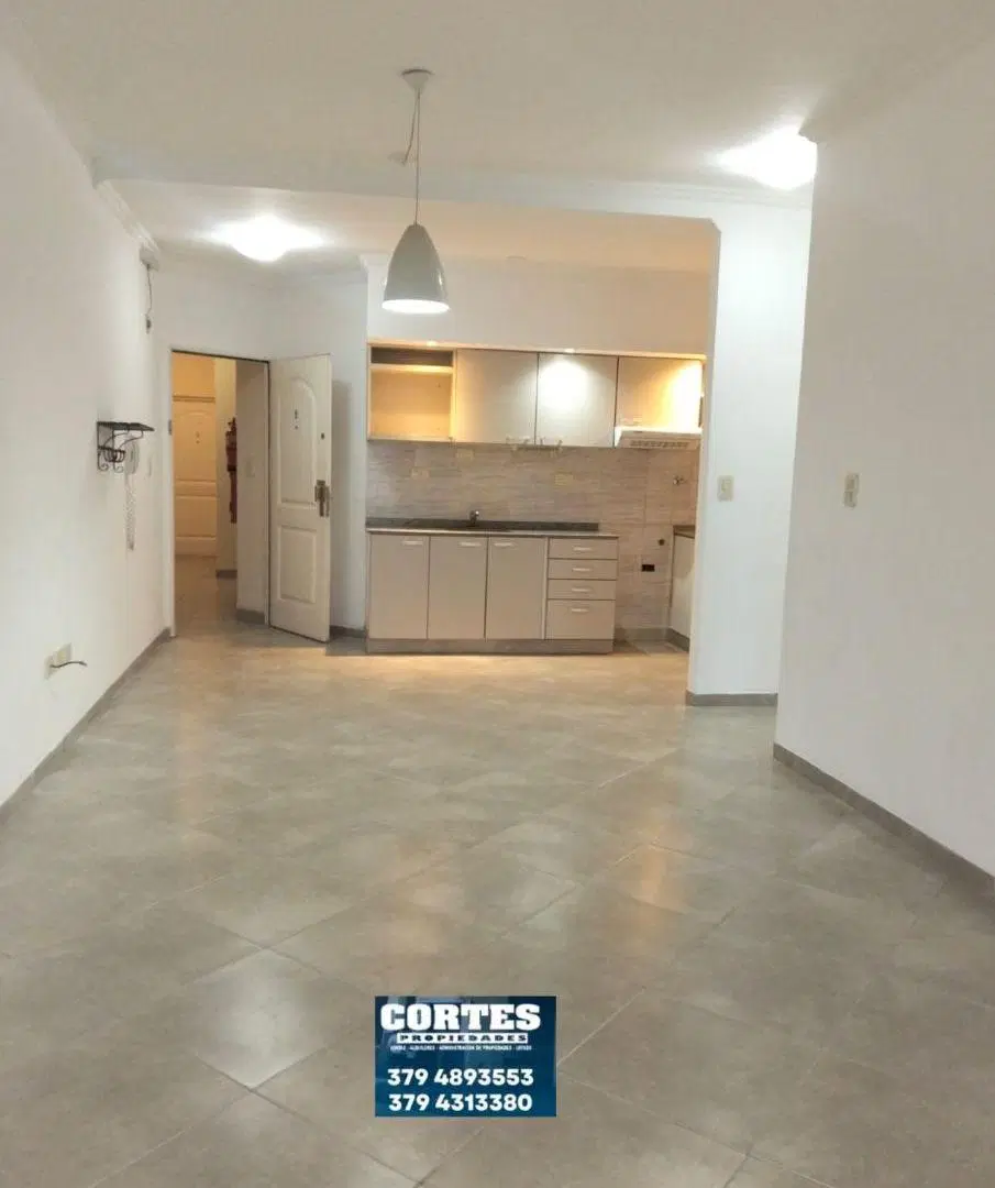 Alquiler: Amplio departamento 1 dormitorio c/cochera San Lorenzo esq. Lavalle 5