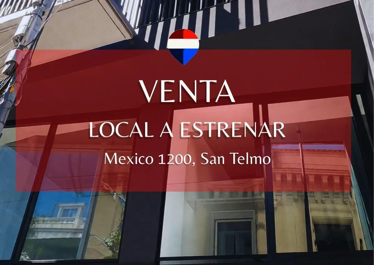 VENTA LOCAL A ESTRENAR SAN TELMO 4