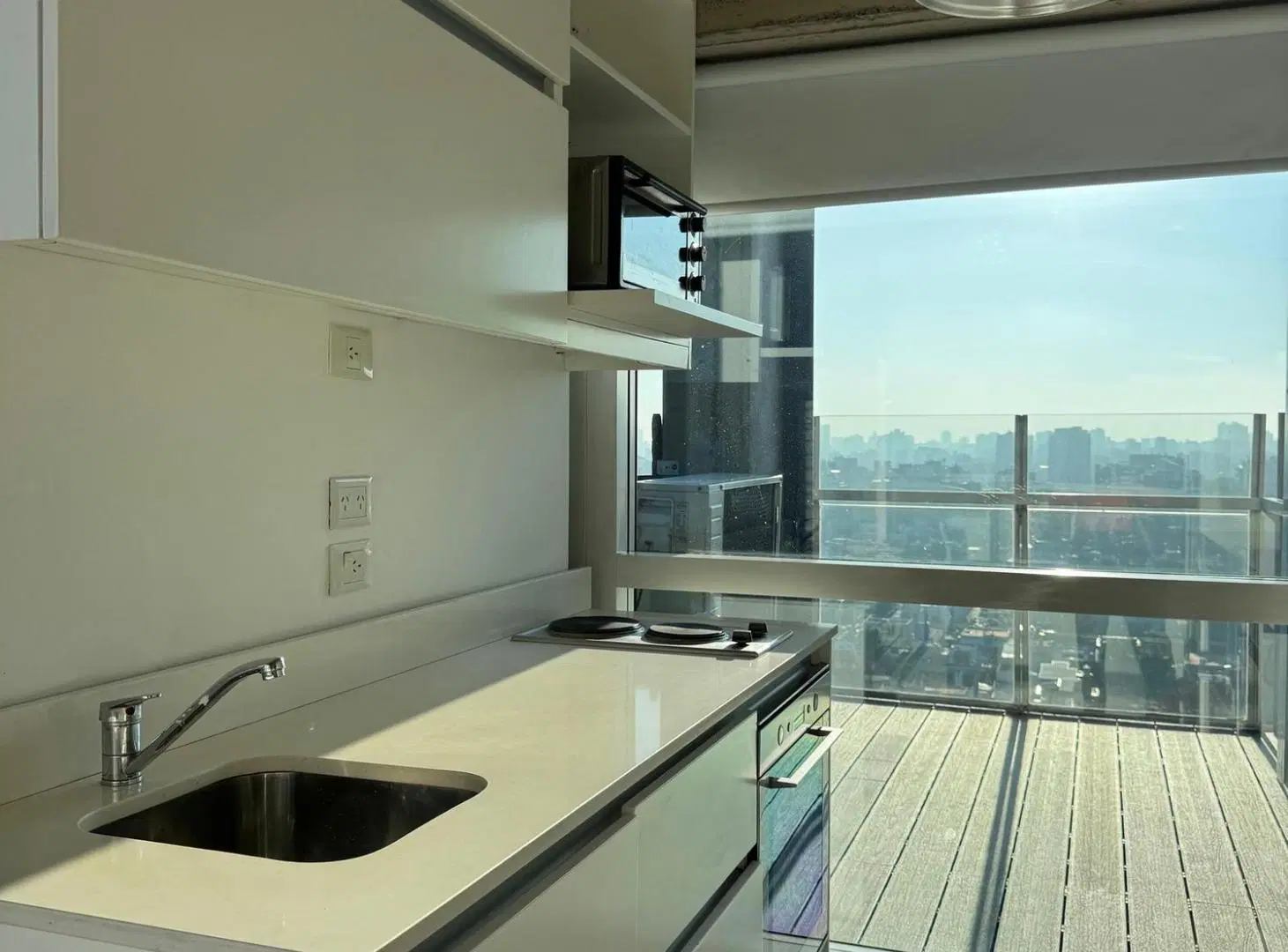 Dúplex diseño vista panorámica piso18 terraza coch 3