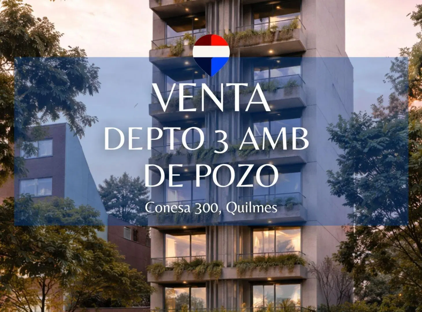 VENTA DPTO 3 AMB A ESTRENAR PRONTO- QUILMES CENTRO 8