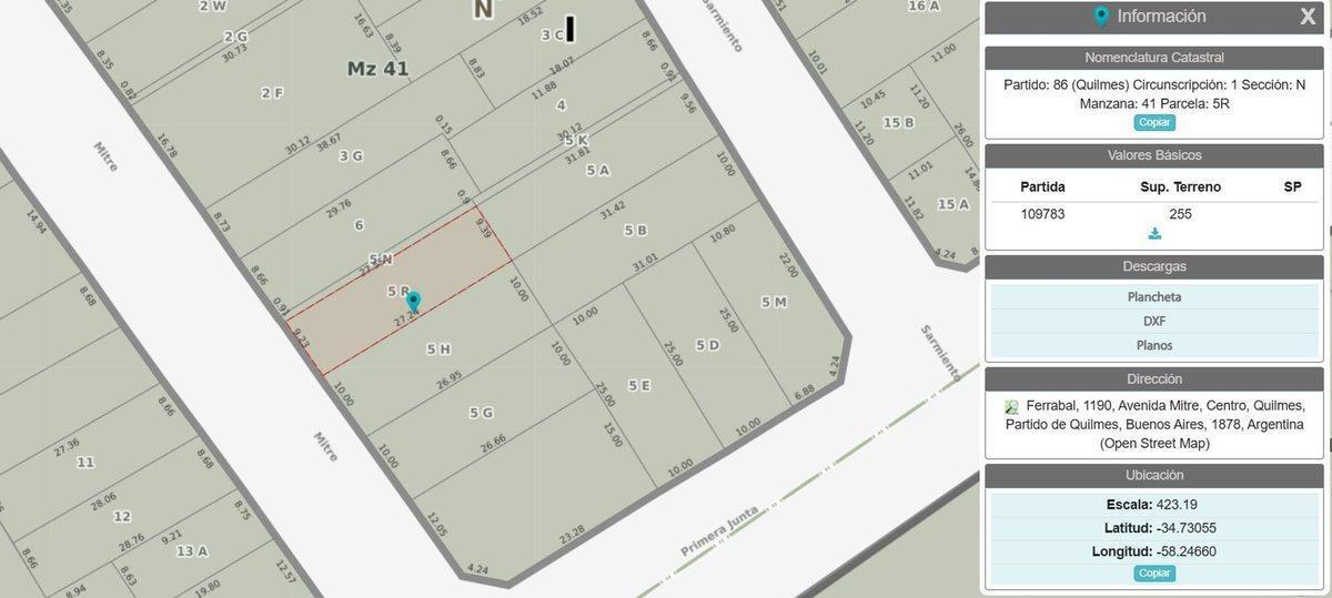 Foto de Terreno en Venta Quilmes Idea Desarrollo QUILMES, imagen 4