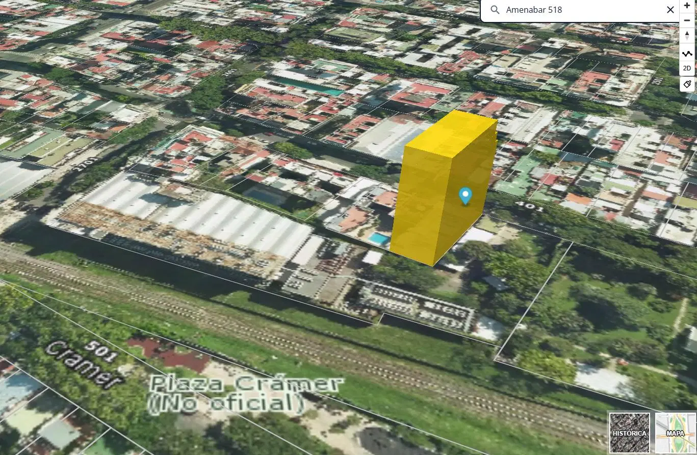 Especial Terreno USAA en Colegiales – 11,80 × 34,66 m – Aproximadamente 2.500 m² vendibles 2